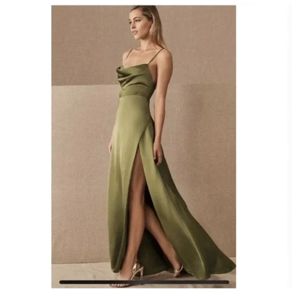 Fame and Partners Rosabel Maxi Dress 2 NEW Green